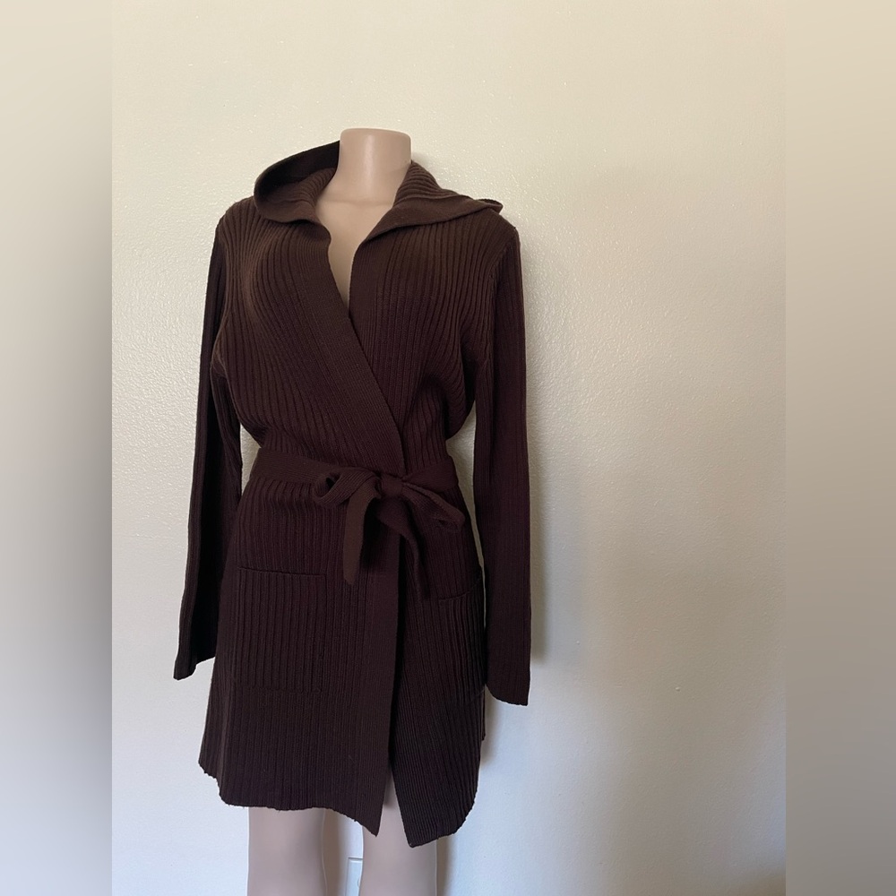 Carolyn Taylor Chocolate Knit Sweater